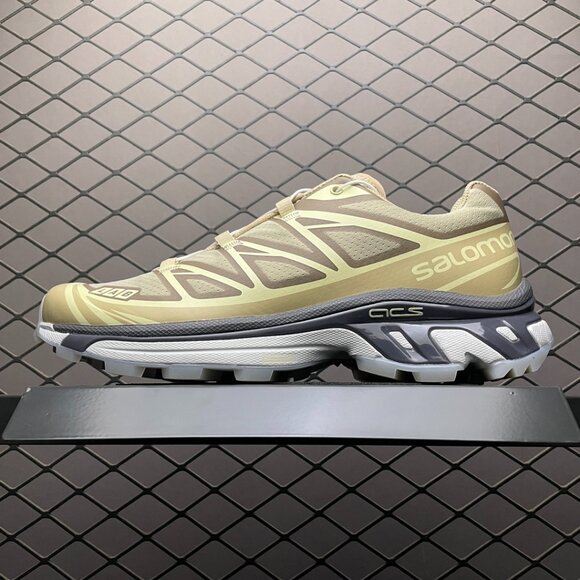 Salomon XT-6 Clear Sneakers in Safari